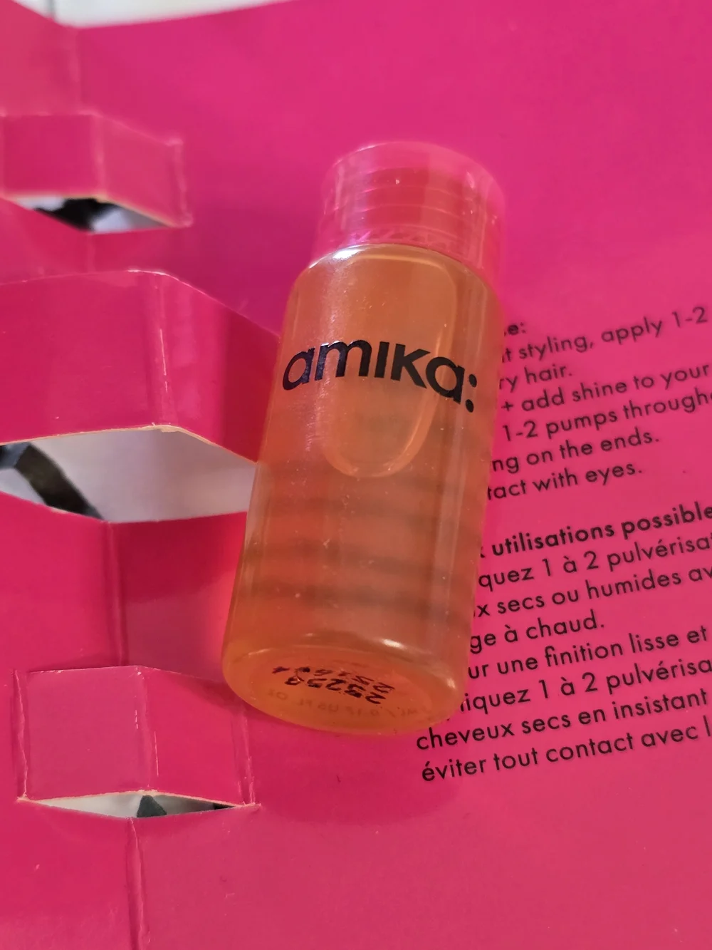 Amika Superfruit Star Lightweight Hair Styling Oil 5mL New